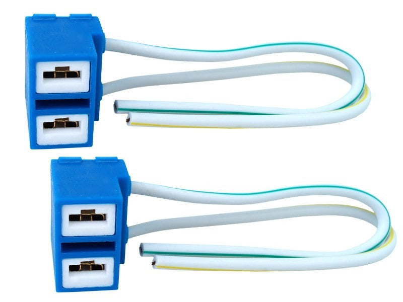 Izzó foglalat H7, ferde kerámia, 15cm kábel , 2 db