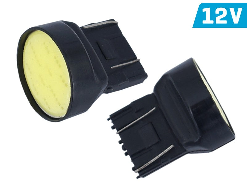 Izzó VISION W21 / 5W (T20q) 12V 1x COB LED, CANBUS, fehér, 2 db