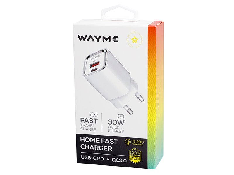 WAYME hálózati töltő 30W USB C PD  QC30 – kép 4