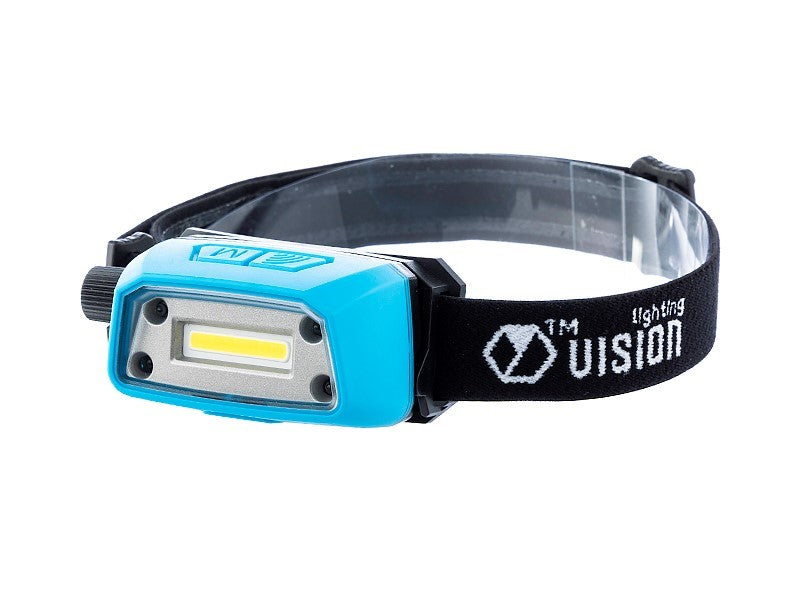 Újratölthető fejlámpa 5W COB LED, 350 lm, IK07, IP67, mozgásérzékelős kapcsolóval