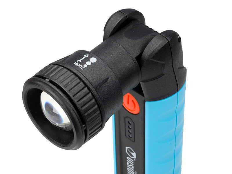 Újratölthető forgó műhelylámpa 10W SMD Super Bright 900lm – kép 3