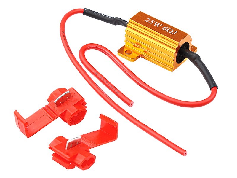 CANBUS LED ellenállás 25W 6 Ohm