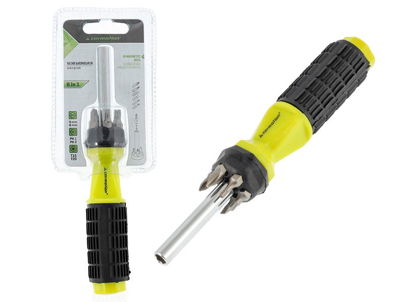 Csavarhúzó 6 mágneses bitekkel – kép 4