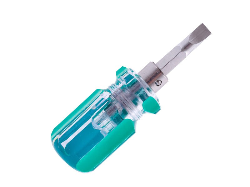 Kétoldalas csavarhúzó rövid lapos  keresztfejű – kép 3