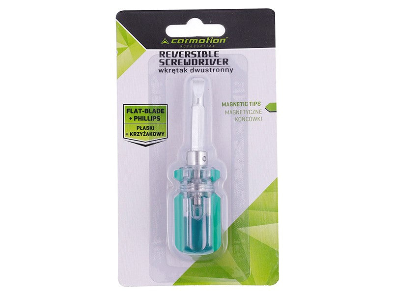 Kétoldalas csavarhúzó rövid lapos  keresztfejű – kép 4