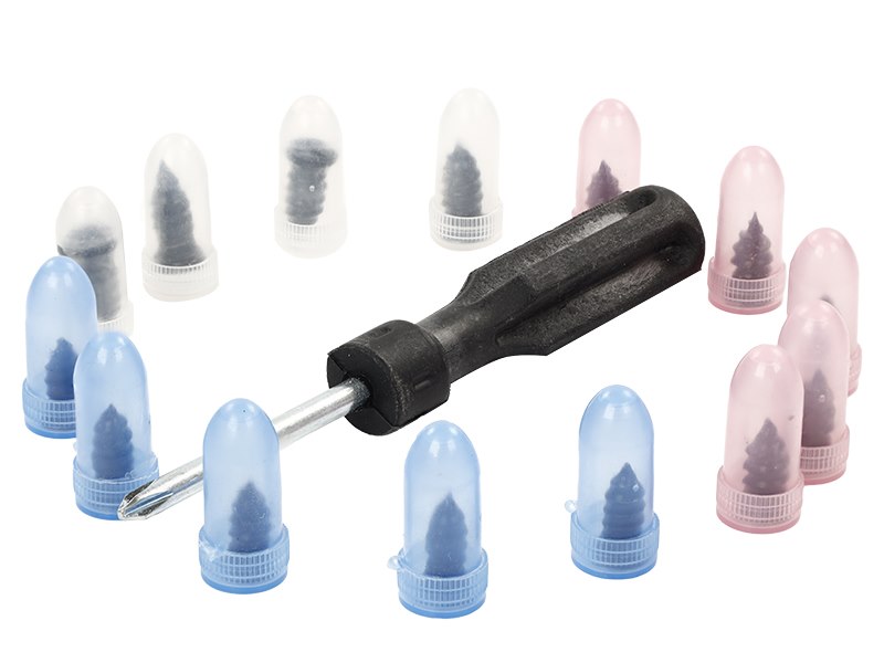 Gumiabroncs javító szögek 15 db  csavarhúzó – kép 2