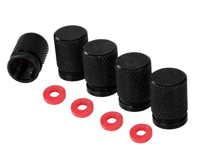 Alumínium szelepsapka 5 db fekete – kép 2