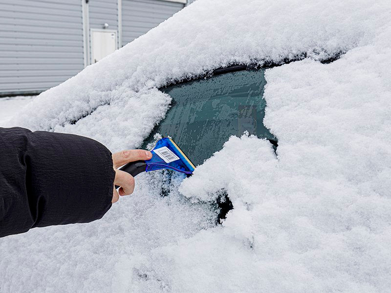 Jégkaparó 95 mm es sárgaréz pengével 12 cm es nyéllel – kép 3