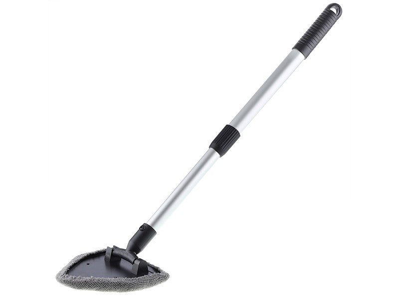 Mikroszálas ablaktisztító háromszög alakú alumínium teleszkópos nyél 38   52 cm – kép 3