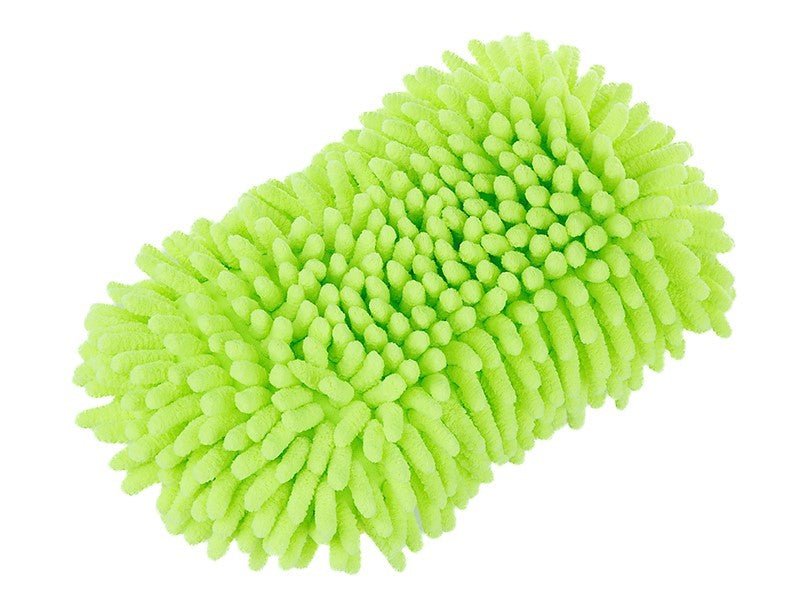 Mikroszálas zseníliaszivacs + háló rugalmas pánttal, 23x11x5.5 cm