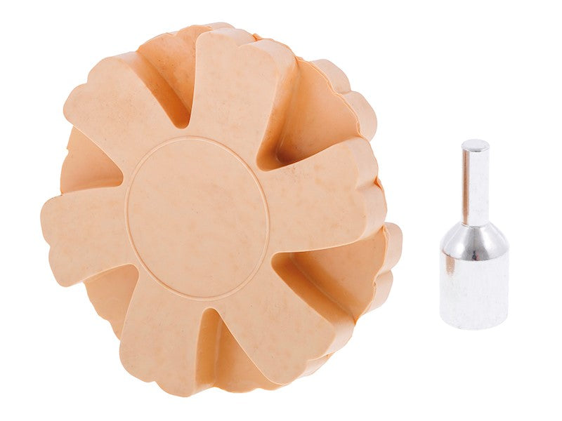 Gumikorong ragasztókhoz, átm. 90 mm, fogazott, M8-as menet