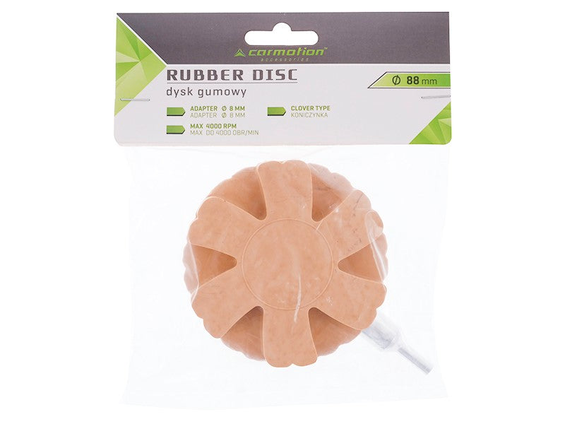 Gumikorong ragasztókhoz átm 90 mm fogazott M8 as menet – kép 4