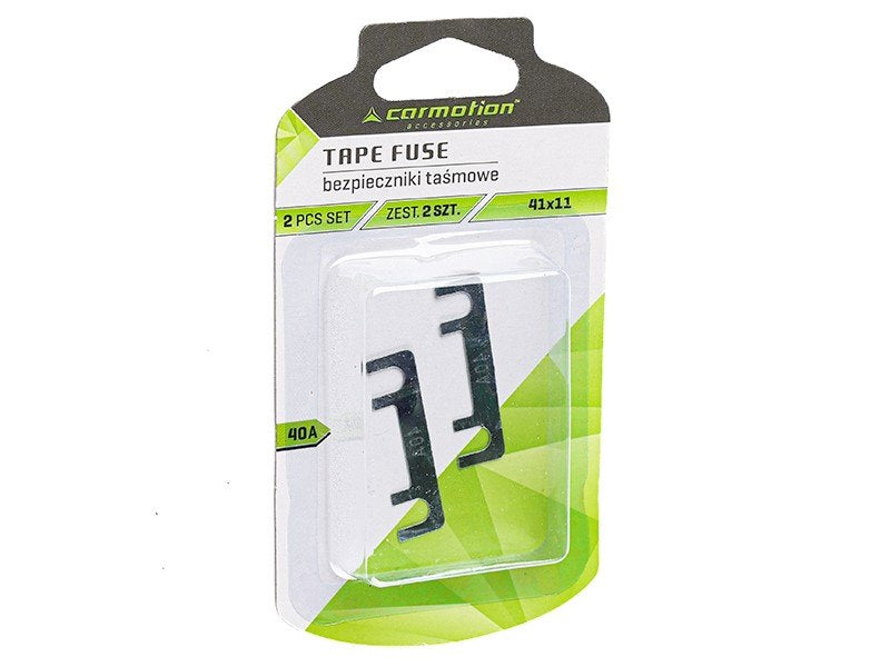 Szalagos biztosíték 41x11 mm, 40A, 2 db