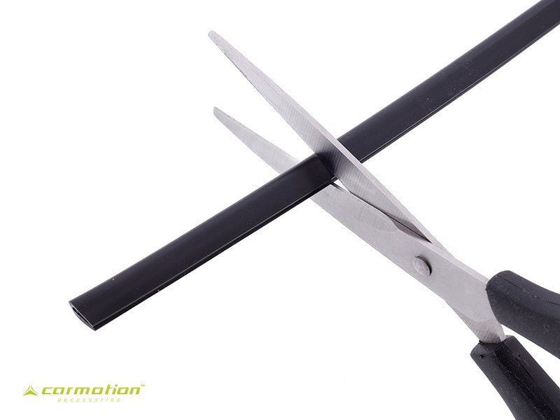 Ajtószegélyek 65 cm fekete matt 2 db – kép 4