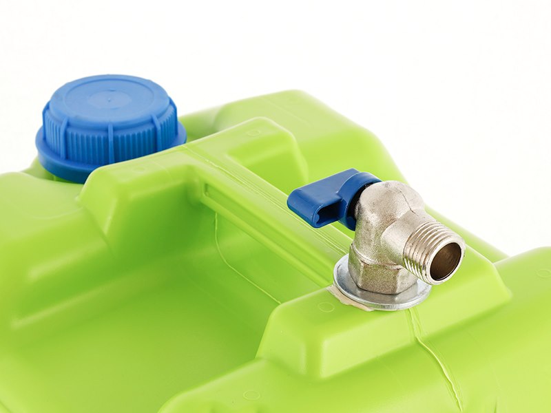 Víztartály fém rövid felső menetes csapszeleppel 20 L – kép 3