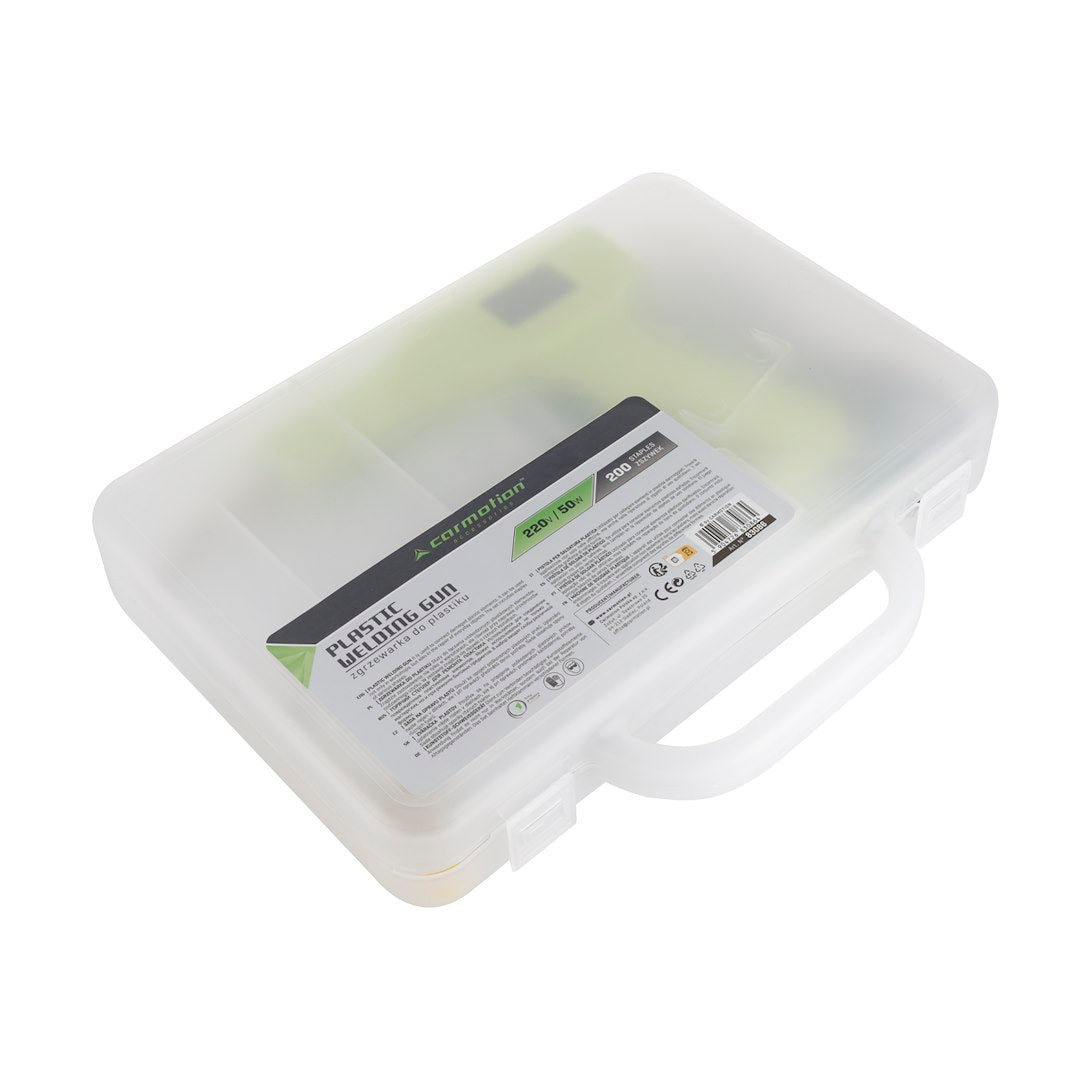 Műanyag hegesztőpisztoly 200 kapcsok 50 W – kép 4