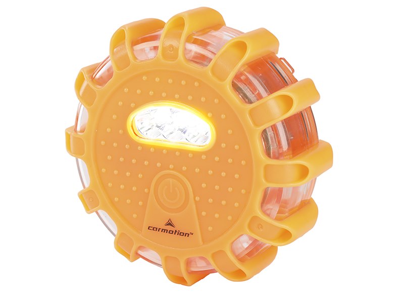 Újratölthető figyelmeztető lámpák 12 LED  3 LED 3 db  USB C kábel – kép 4