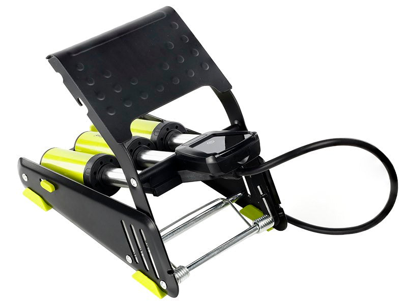 Háromdugattyús lábszivattyú digitális nyomásmérővel max 8 BAR  120 PSI – kép 4