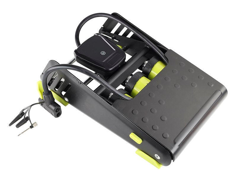 Háromdugattyús lábszivattyú digitális nyomásmérővel, max. 8 BAR / 120 PSI