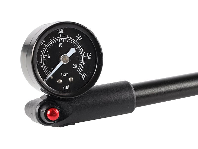 Nagynyomású kézi szivattyú lengéscsillapítókhoz nyomásmérővel max 28 BAR  400 PSI – kép 3