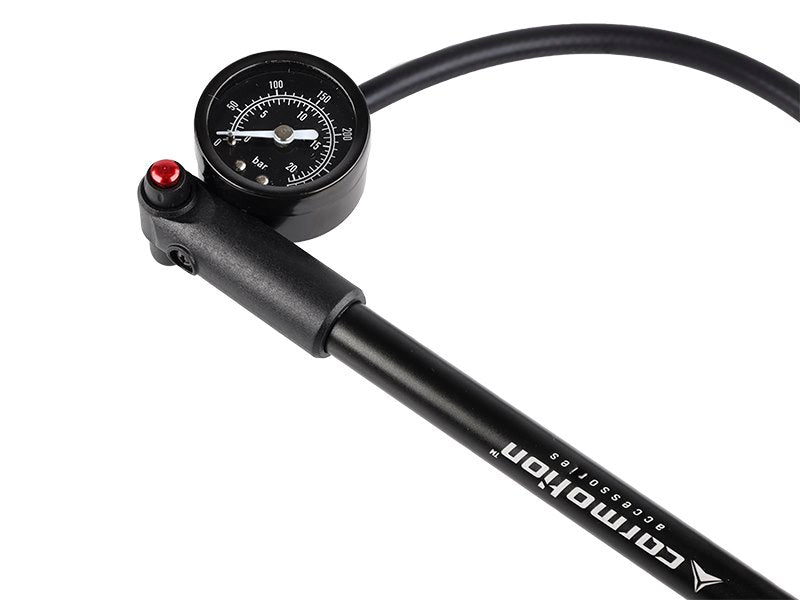 Nagynyomású kézi szivattyú lengéscsillapítókhoz nyomásmérővel max 28 BAR  400 PSI – kép 4