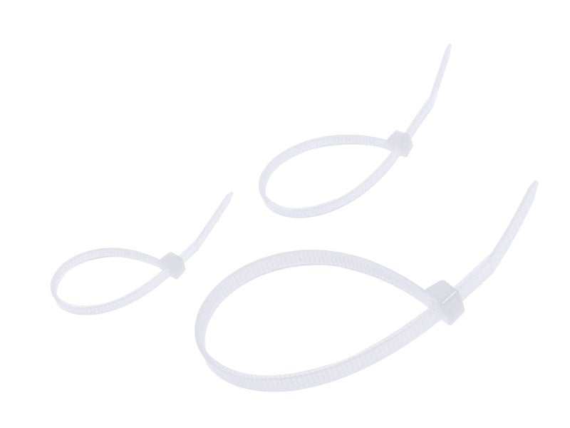 Kábelkötegelő készlet fehér 3 100x25 mm 120x25 mm 200x5 mm – kép 2