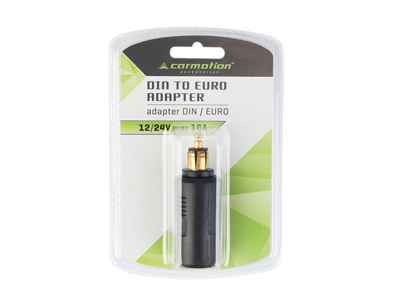 Adapter DIN dugóval és EURO aljzattal 1224V max 16A rövid – kép 3