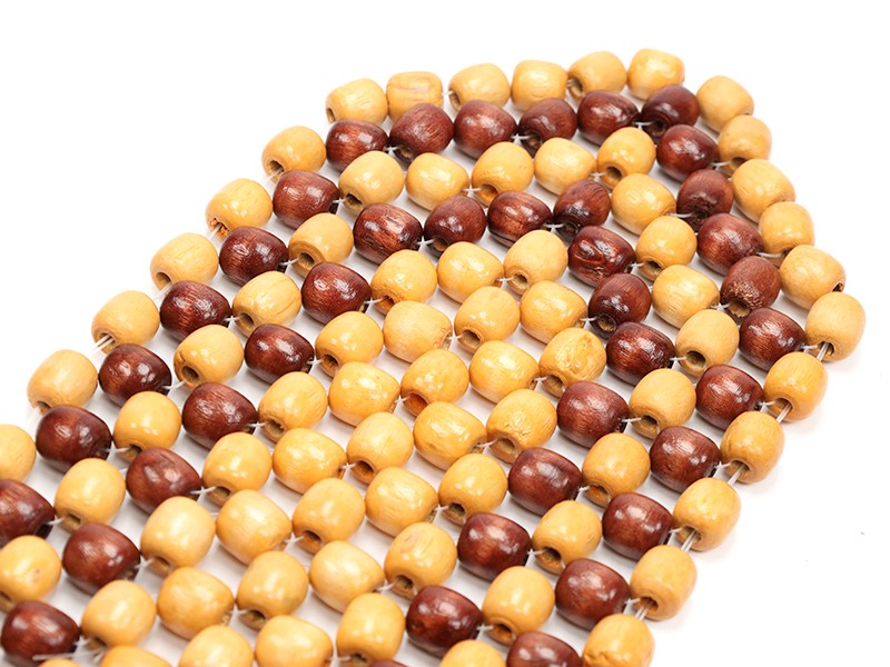 Gyöngyszőnyeg fa bézs és barna – kép 3