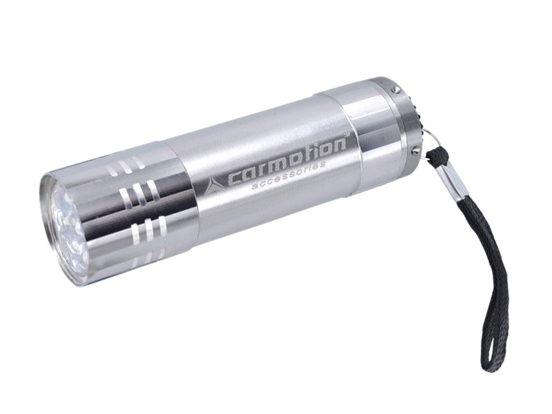 Zseblámpa 9 LED es alumínium elemmel együtt – kép 3