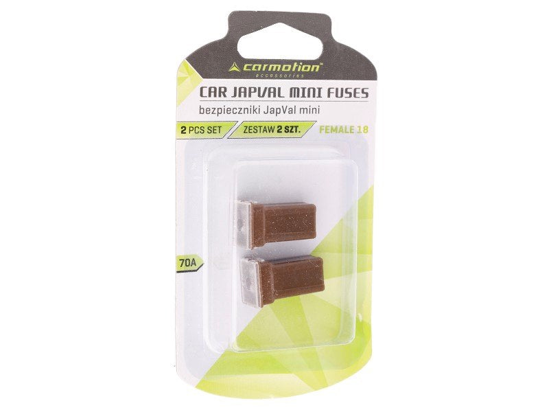 JAPVAL MINI FEMALE biztosíték 18, 70A, 2 db