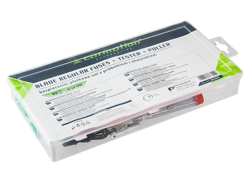 UNI biztosítékok  feszültségmérő  markoló 92 db – kép 3