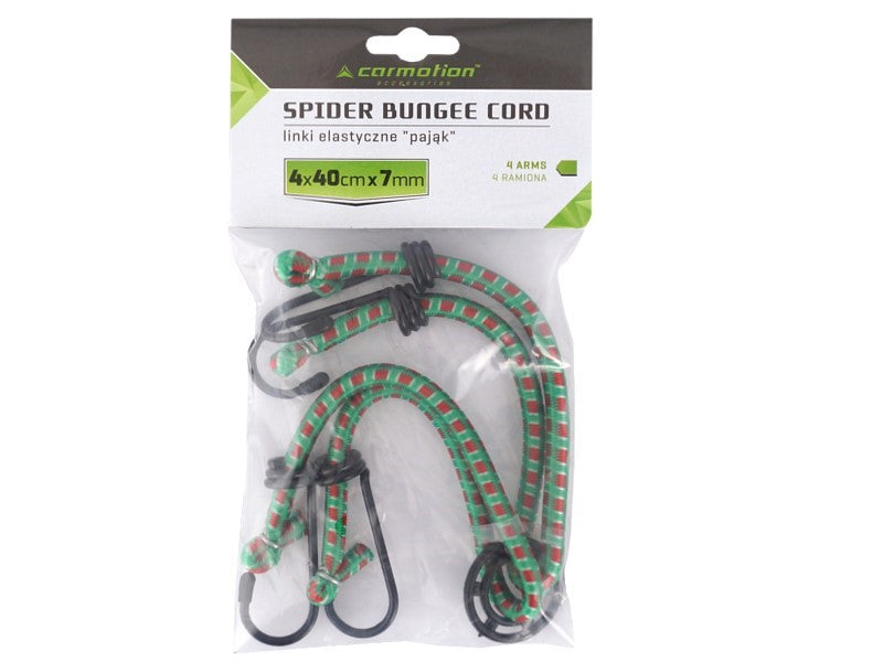 Rugalmas kötelek   4 karos 7mm x 40cm poggyász rögzítéséhez – kép 2