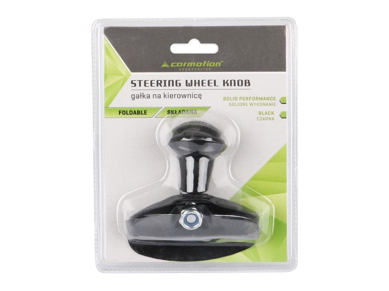 Kormánygomb összehajtható fekete – kép 4