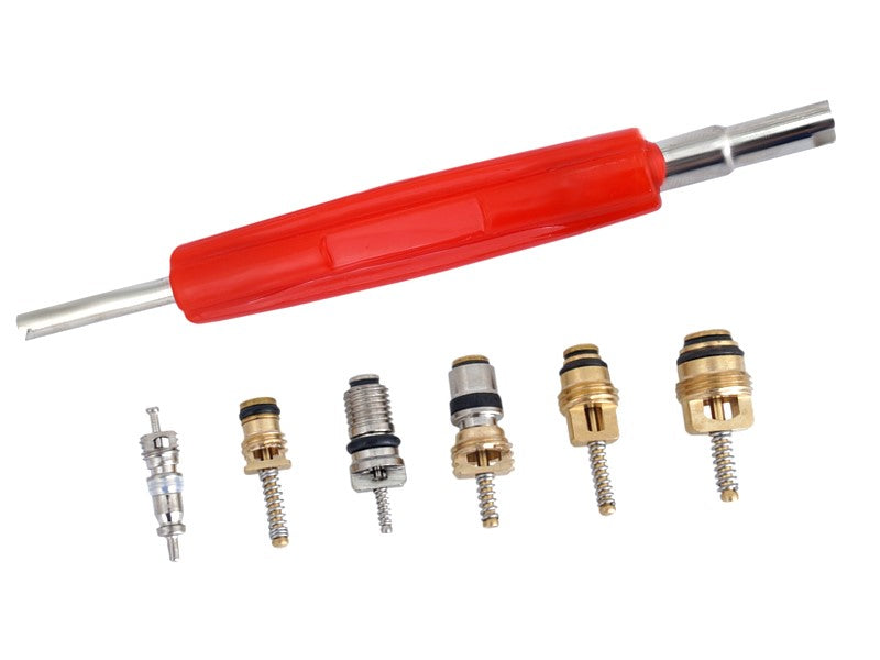 Klímaberendezés szelepek kulccsal 41 darabos készlet – kép 2