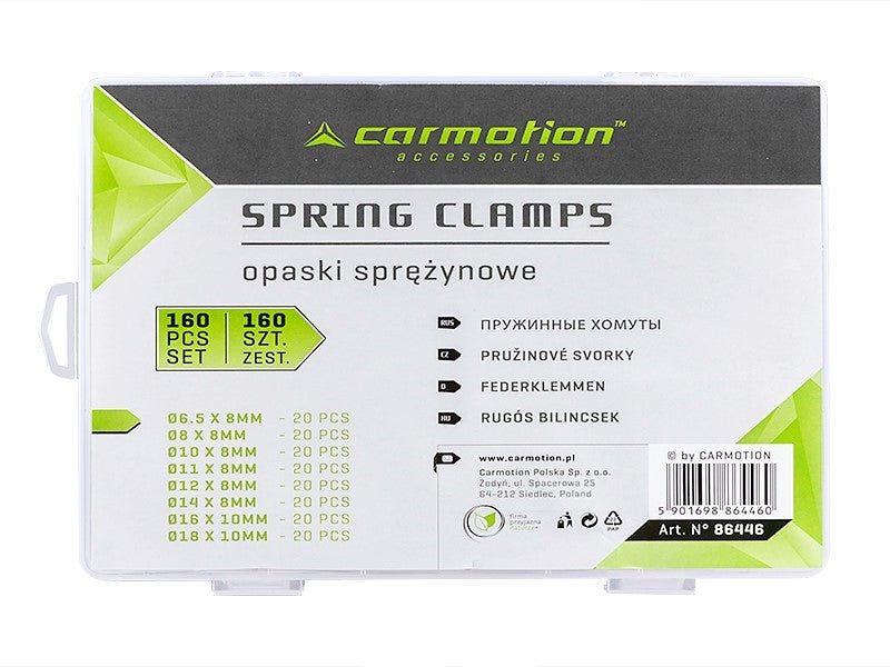 Rugós tömlőbilincsek 160 db – kép 2