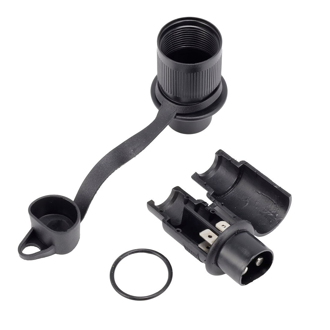 Műanyag 3 tűs pótkocsi csatlakozó – kép 3