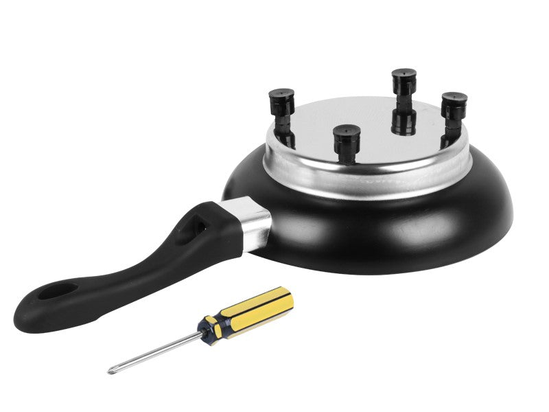 Elektromos serpenyő 200 mm 24V 250W fedővel – kép 3