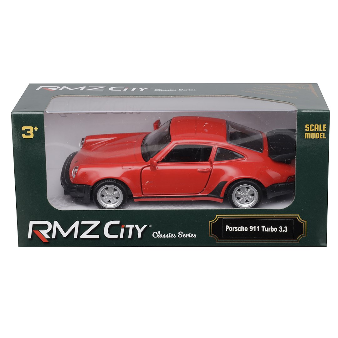 1:32 RMZ Porsche 930 Turbo 1975 1989 piros modell – kép 4