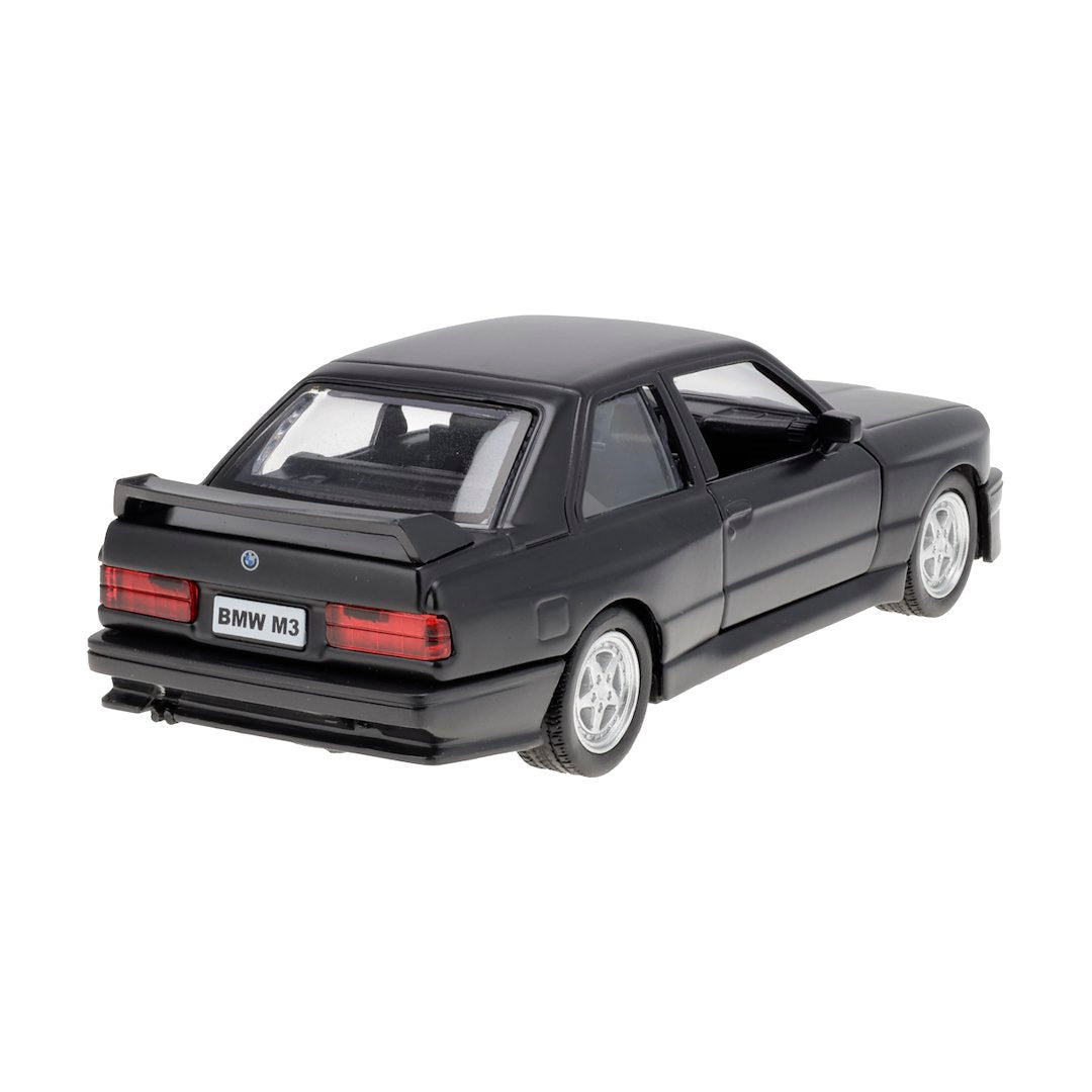 1:35 RMZ BMW M3 E30 1986 1991 matt fekete modell – kép 3