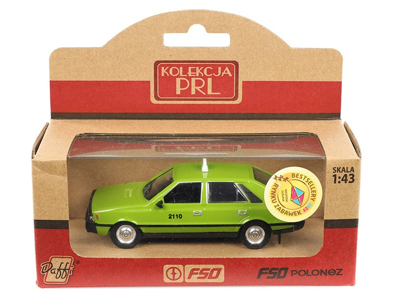 1:43 as modell FSO POLONEZ TAXI PRL zöld – kép 4