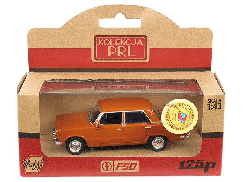 1:43 as modell FIAT 125P PRL barna barna – kép 4