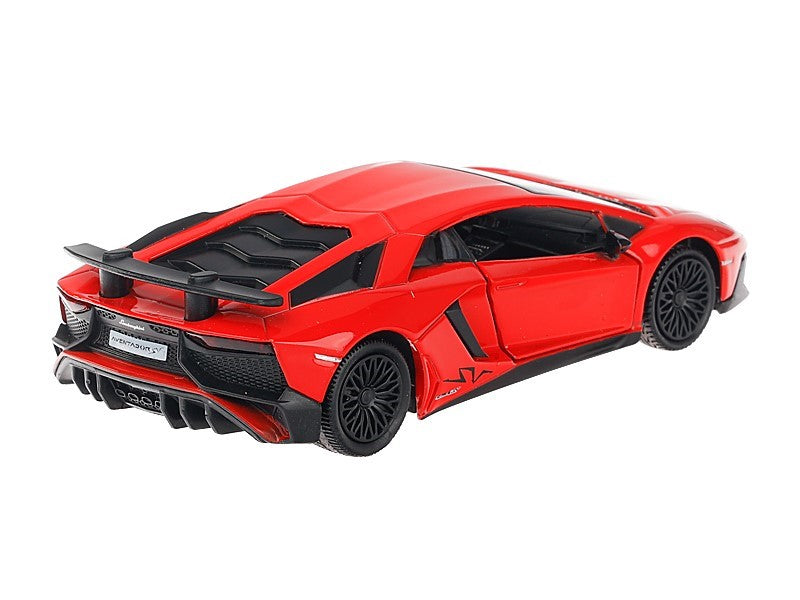 1:32 es modell RMZ Lamborghini Aventador LP750 4 SV piros – kép 2