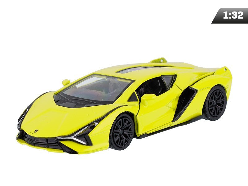 1:32-es modell, RMZ Lamborghini Sian, akvamarin színben