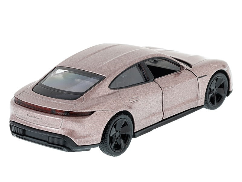 1:32 es modell RMZ Porsche Taycan Turbo S 2020 rózsaszín rózsaszín – kép 3