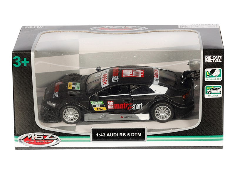 1:43 Audi RS5 DTM fekete modell – kép 4