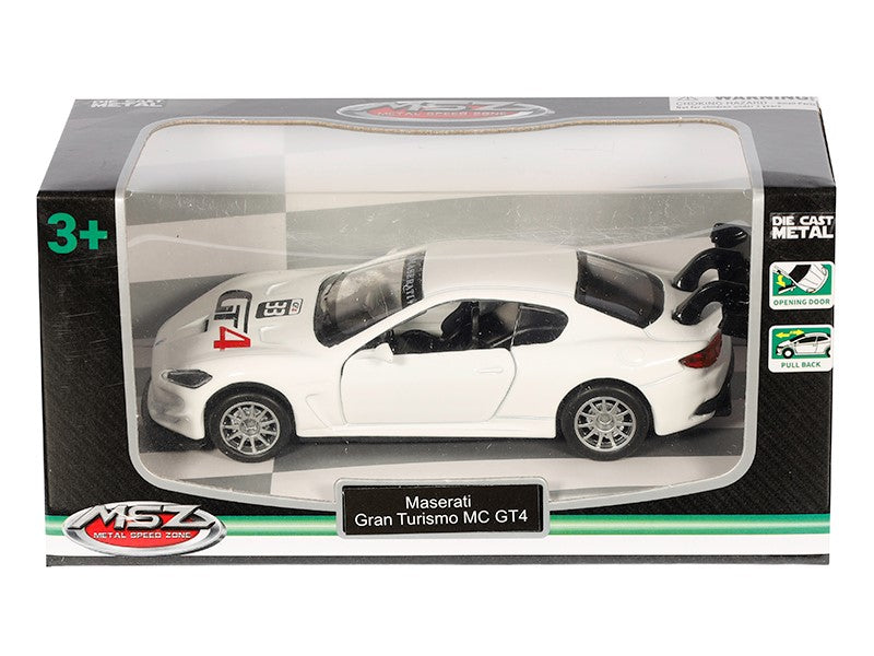 1:43 Maserati GranTurismo MC GT4 fehér modell – kép 4