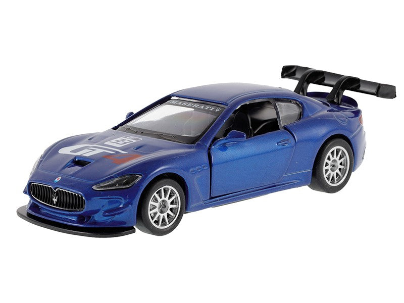 1:43 Maserati GranTurismo MC GT4 tengerészkék modell – kép 2
