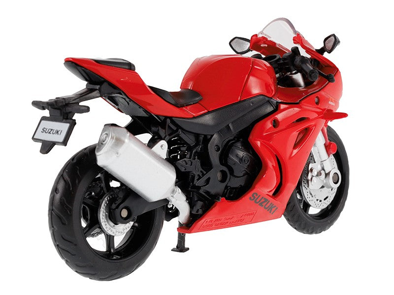1:18 SUZUKI GSX R1000 piros modell – kép 3