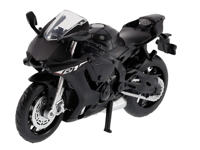 1:18 YAMAHA YZF R1 modell fekete – kép 2
