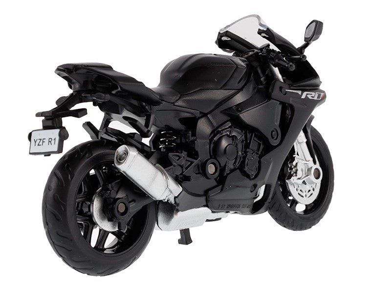 1:18 YAMAHA YZF R1 modell fekete – kép 3